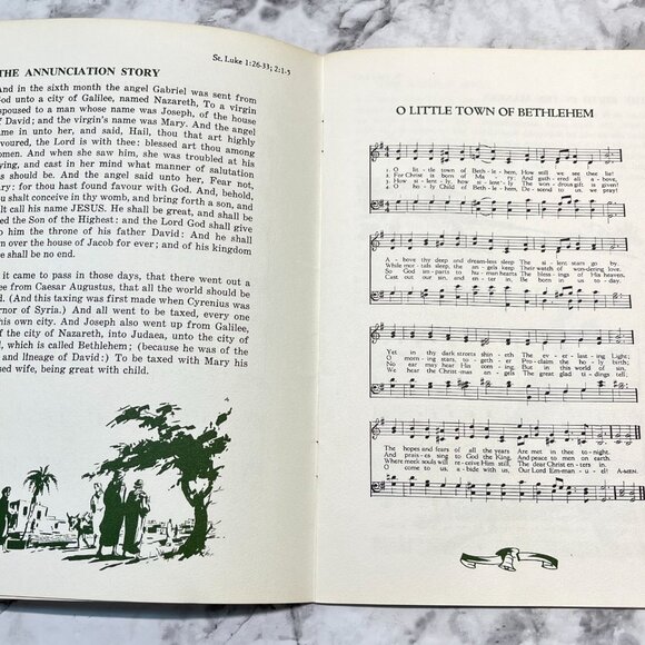 The Christmas Story Family Program for Christmas Eve Sheet Music Bible Readings - Picture 6 of 10